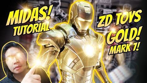 iron man midas armor|TUTORIAL: ZD TOYS IRON MAN MARK 21 MIDAS ARMOR.